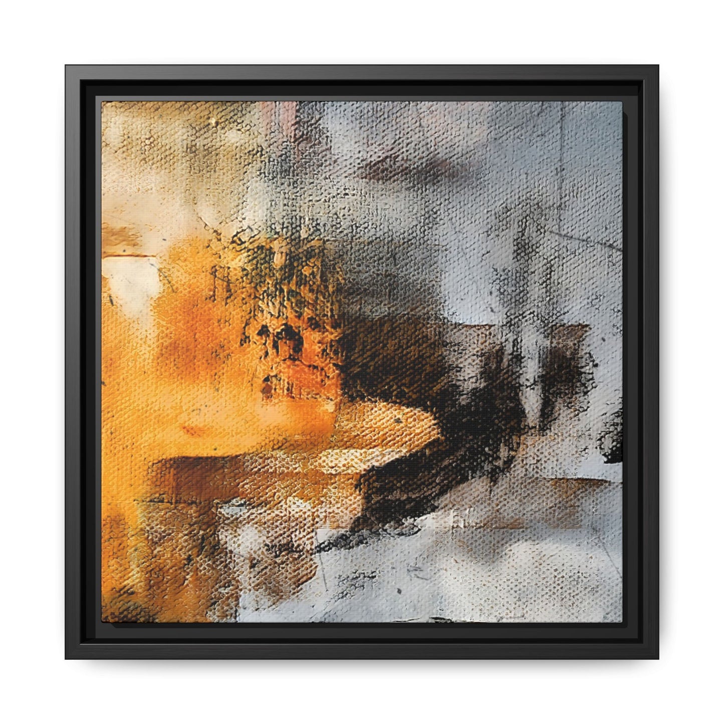 Tableau Graphic Ceylan "Série Sign Collections" / Toile encadrée sur caisse américaine