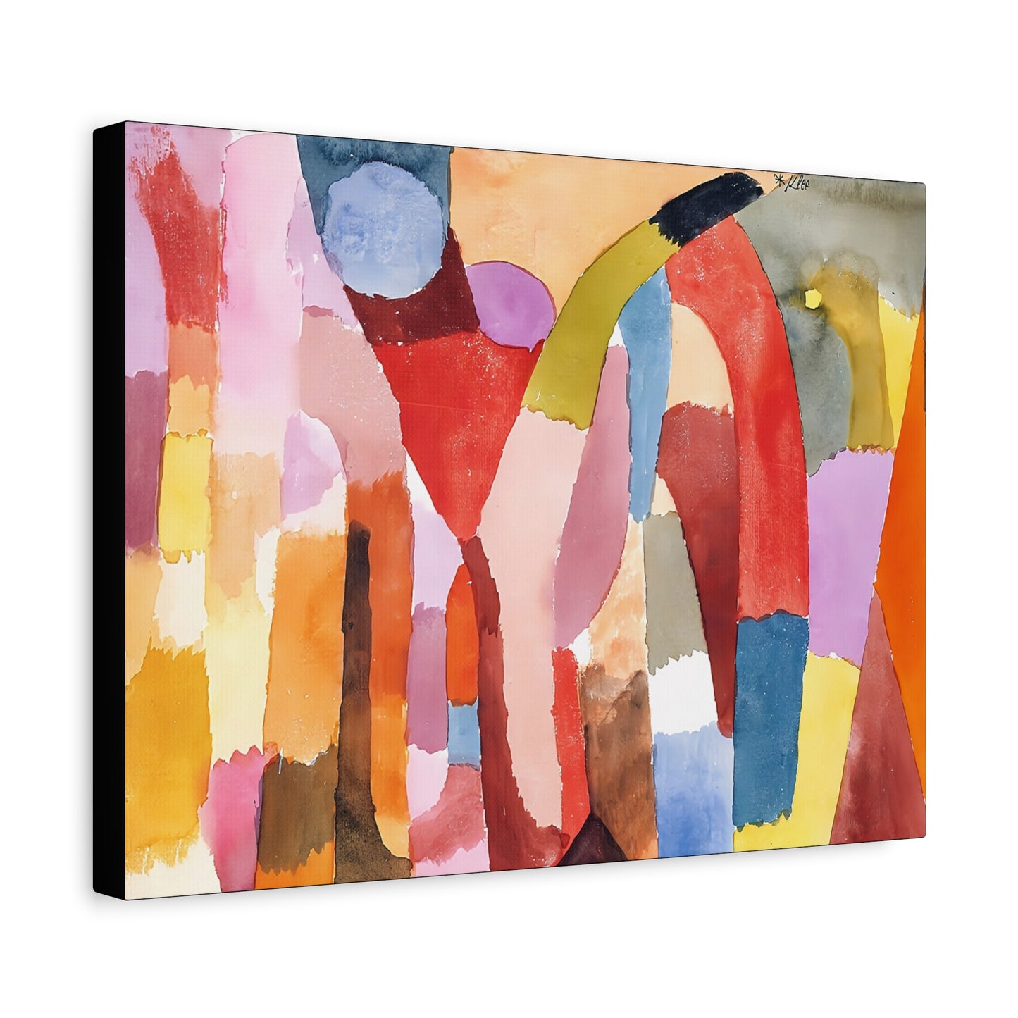 Movement of Vaulted Chambers (1915) by Paul Klee   / Reproduction Fine Art sur Toile / Epaisseur 3,2cm - 1'25 po