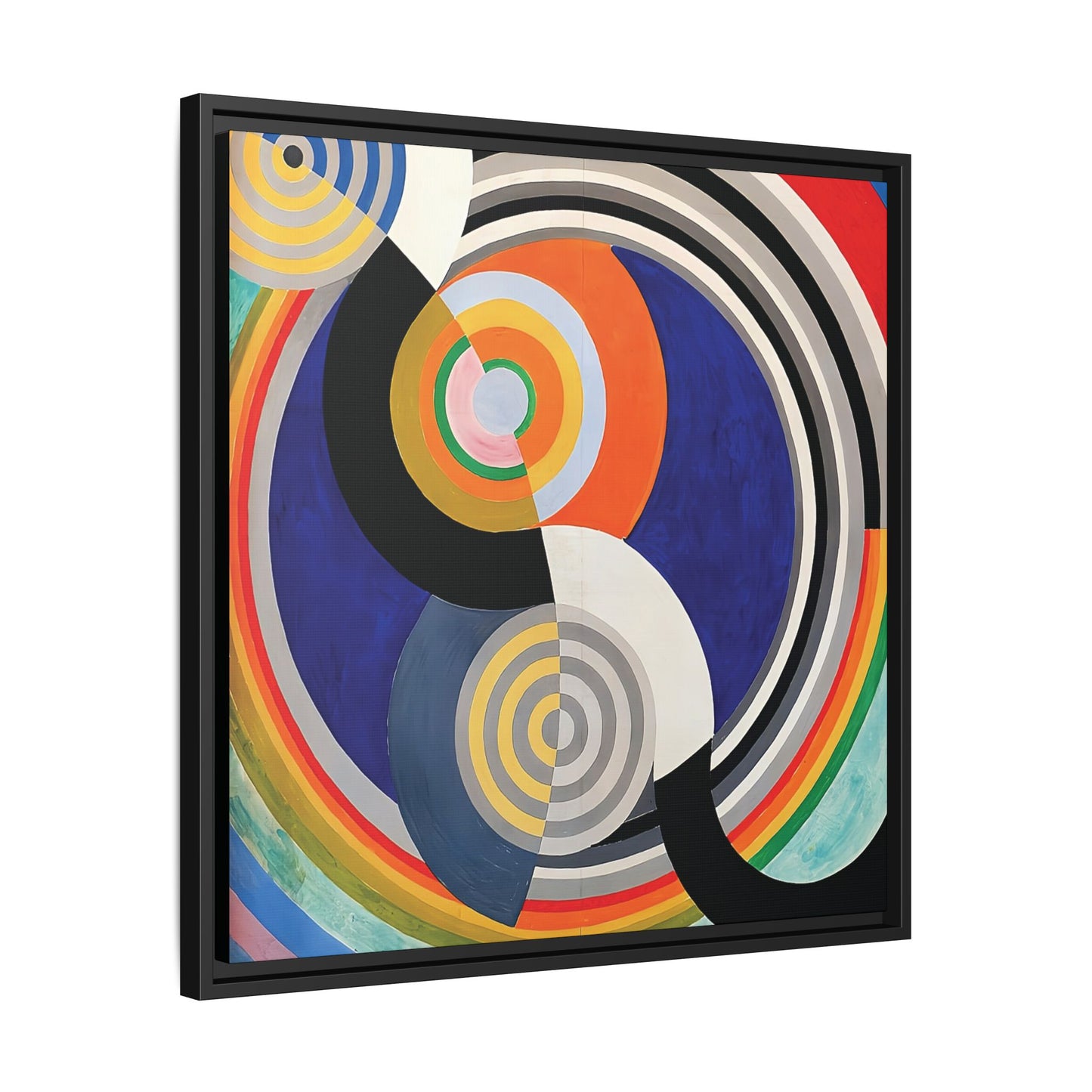 Rythme Numéro 2 (1938) by Robert Delaunay  / Toile encadrée sur caisse américaine