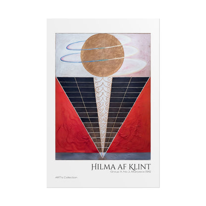 Group X No 2 Altarpiece (1915) by Hilma af Klint  / Affiche imprimée - Série ART's Collection