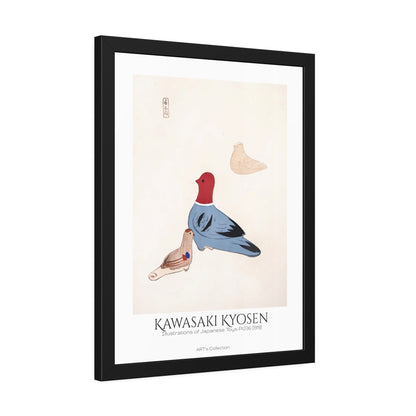 Illustrations of Japanese Toys Pl.036 (1919) by Kawasaki Kyosen / Affiche Encadrée série ART's Collection
