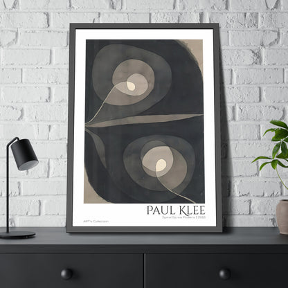 Spiral Screw Flowers I (1932)  by Paul Klee / Affiche Encadrée série ART's Collection