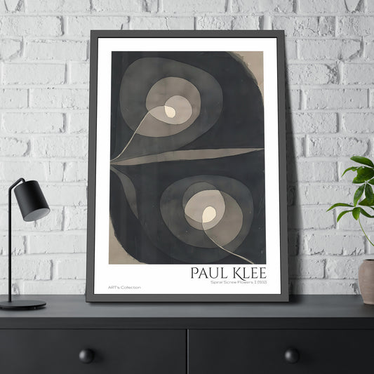 Spiral Screw Flowers I (1932)  by Paul Klee / Affiche Encadrée série ART's Collection