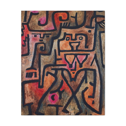 Forest Witches (1938) by Paul Klee / Reproduction Fine Art sur Toile / Epaisseur 3,2cm - 1'25 po