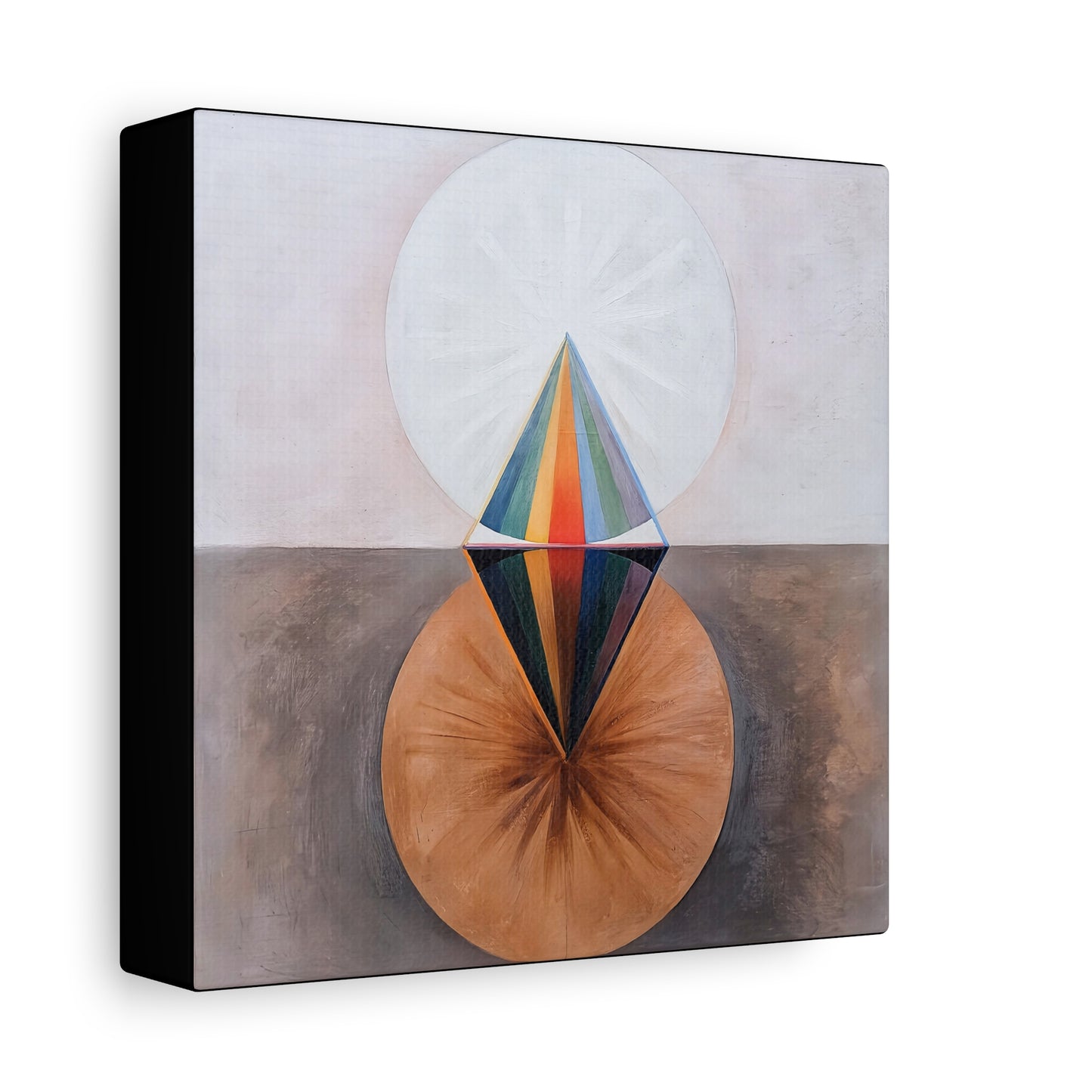 The Swan, No. 12, Group IX-SUW (1915) by  Hilma af Klint / Reproduction Fine Art sur Toile / Large Epaisseur 3.2 cm - 1.25 inch