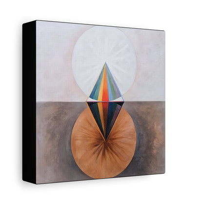 The Swan, No. 12, Group IX-SUW (1915) by  Hilma af Klint / Reproduction Fine Art sur Toile / Large Epaisseur 3.2 cm - 1.25 inch