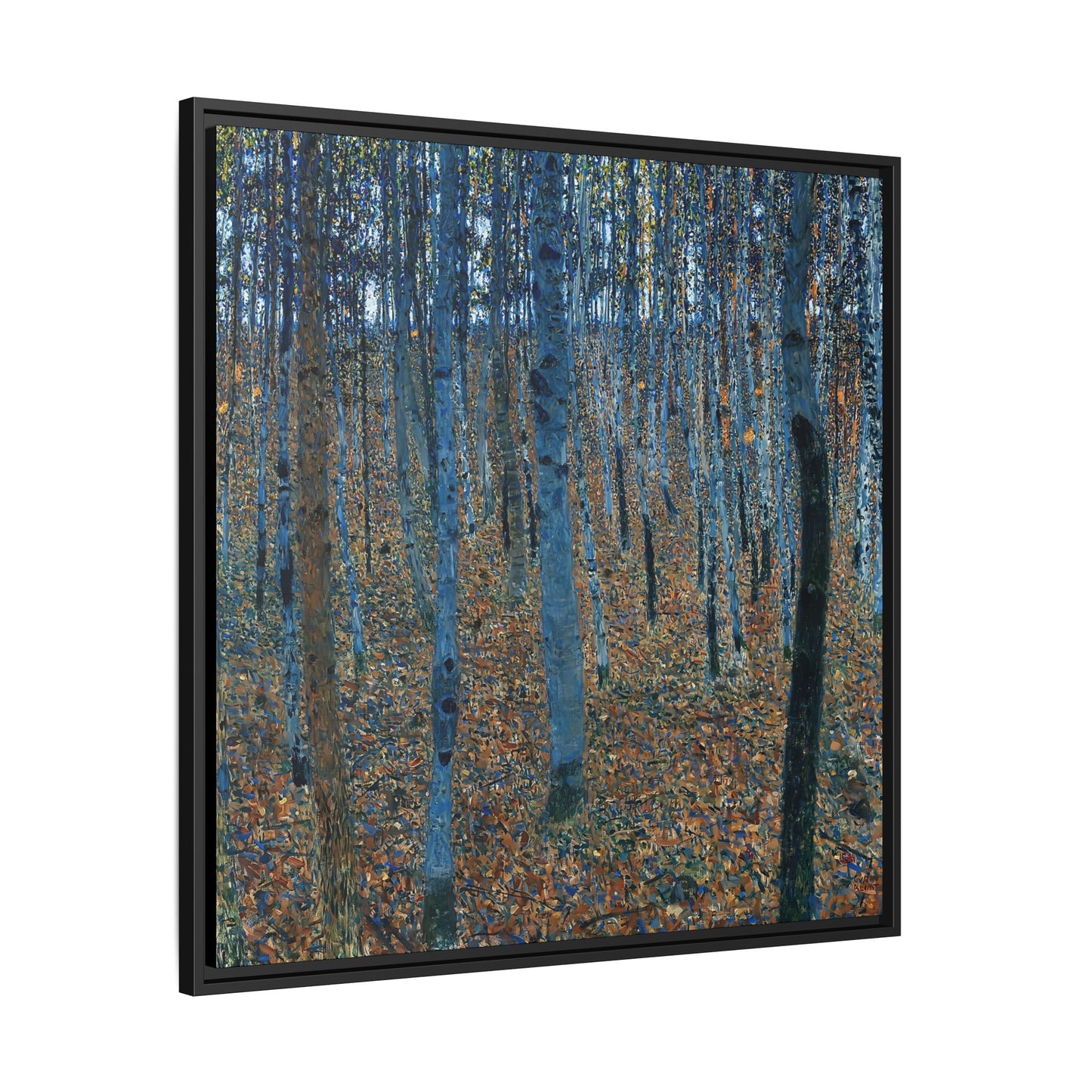 Beech Grove I by Gustav Klimt / Toile encadrée sur caisse américaine