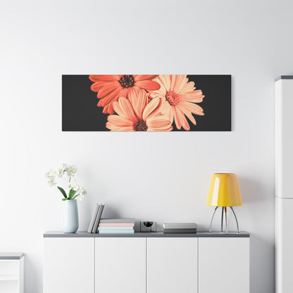 Collection Signature "FLORAL Numéro 6" sur Toile Fine Art sur Toile / Epaisseur 3,2cm - 1'25 po