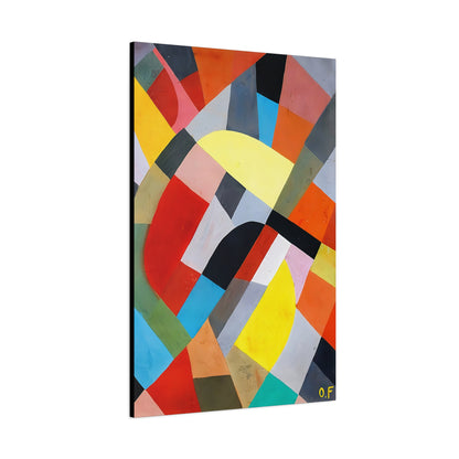 Composition Abstraite (1936-38)  by Otto Freundlich  / Reproduction Fine Art sur Toile /  Epaisseur 3.2 cm - 1.25 inch