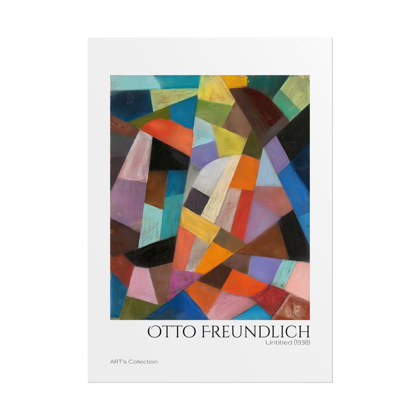 Untitled (1938) by (1938) Otto Freundlich / Affiche imprimée - Série ART's Collection