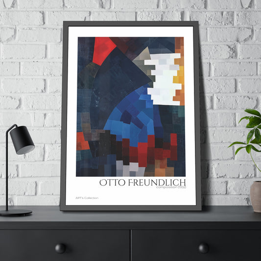 Composition (1932) by Otto Freundlich  / Affiche Encadrée série ART's Collection