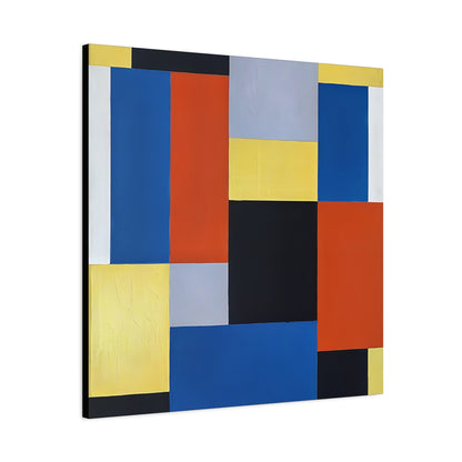 Composition XX (1920) by Theo van Doesburg  / Reproduction Fine Art sur Toile / Epaisseur 3.2 cm - 1.25 inch