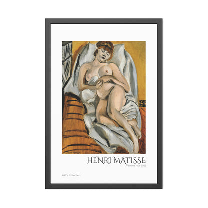 Femme nue (1915) by Henri Matisse  / Affiche Encadrée série ART's Collection