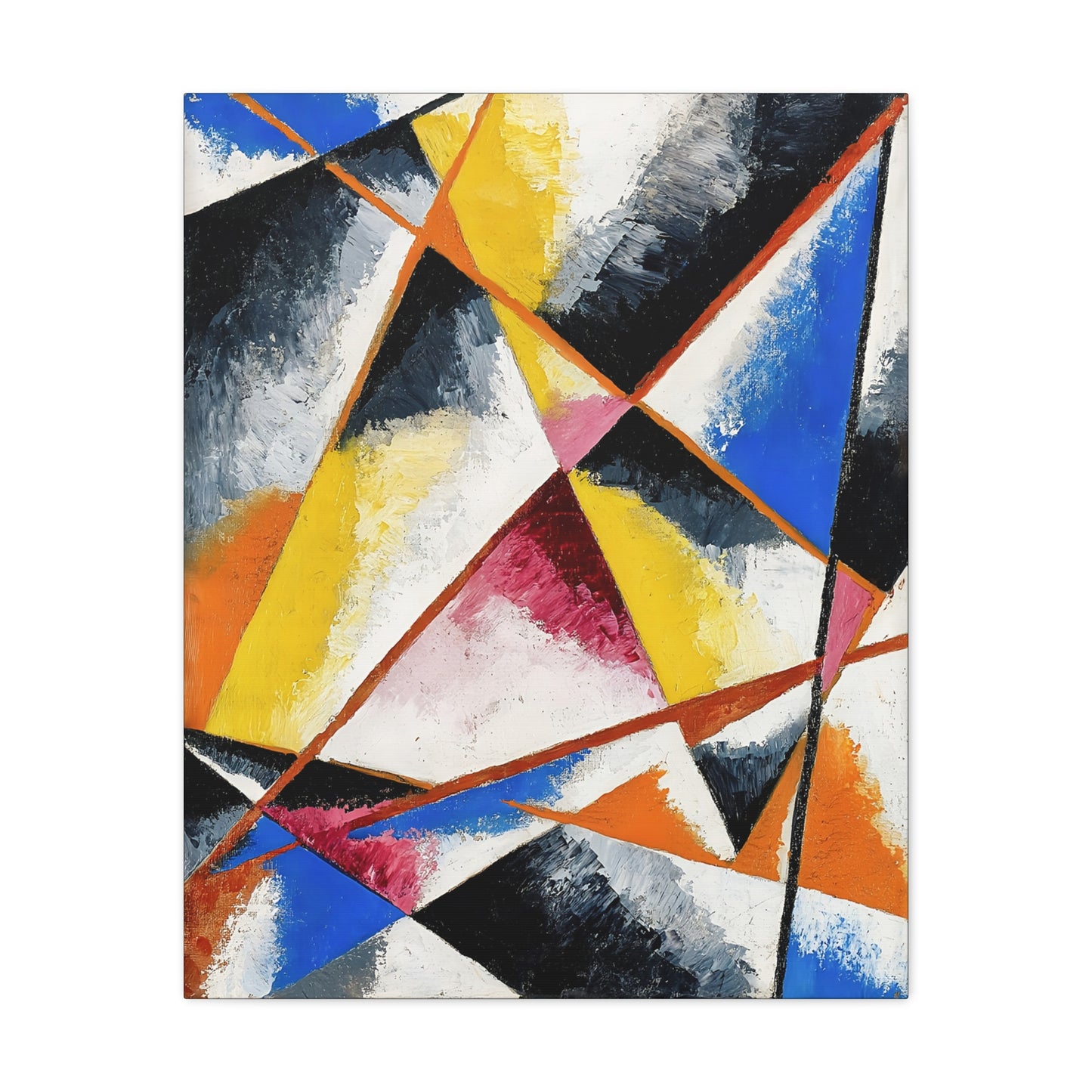 Untitled Compositions (circa 1916) by Lyubov Popova  / Reproduction Fine Art sur Toile /  Epaisseur 3.2 cm - 1.25 inch