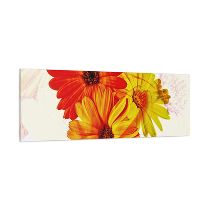 Collection Signature "FLORAL Numéro 19" sur Toile Fine Art sur Toile / Epaisseur 3,2cm - 1'25 po