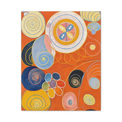 Group IV, No. 3. The Ten Largest, Youth (1907) by Hilma af Klint / Reproduction Fine Art sur Toile /  Epaisseur 3.2 cm - 1.25 inch