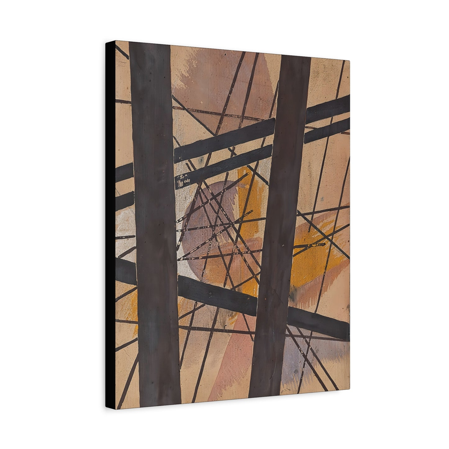 Raum-Kraft Komposition (1921-22) by Lyubov Popova  / Reproduction Fine Art sur Toile /  Epaisseur 3.2 cm - 1.25 inch