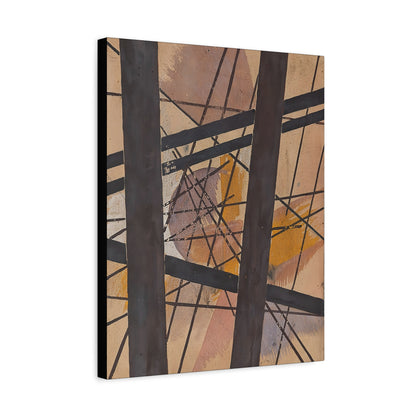 Raum-Kraft Komposition (1921-22) by Lyubov Popova  / Reproduction Fine Art sur Toile /  Epaisseur 3.2 cm - 1.25 inch