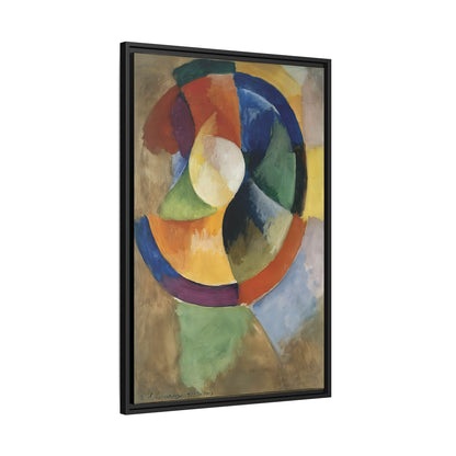 Formes circulaires, Soleil Numéro 2 (1912-13)  by Robert Delaunay  / Toile encadrée sur caisse américaine