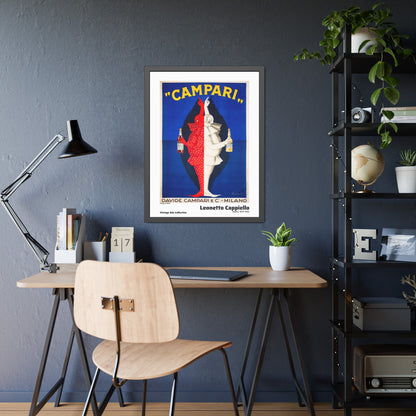 Campari (1921) by Leonetto Cappiello / Affiche Encadrée Série Vintage Ads Collection
