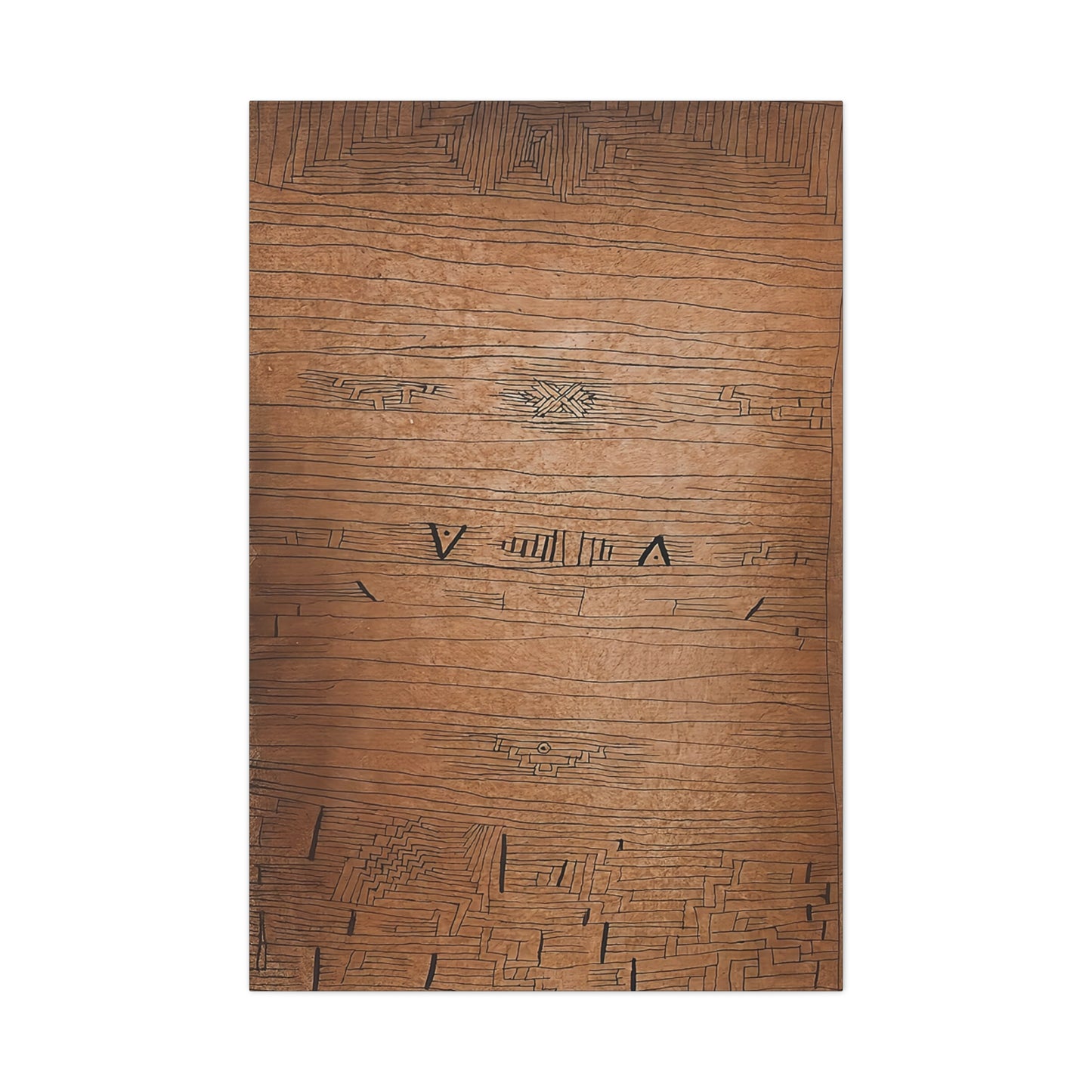 Inscription (1921) by Paul Klee  / Reproduction Fine Art sur Toile / Epaisseur 3.2 cm - 1.25 inch