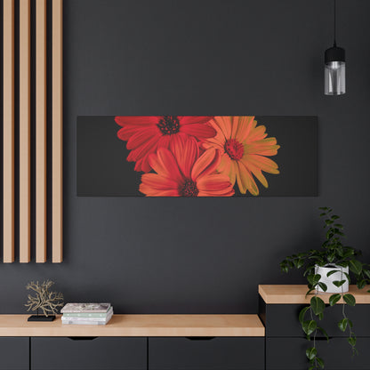 Collection Signature "FLORAL Numéro 1" sur Toile Fine Art sur Toile / Epaisseur 3,2cm - 1'25 po