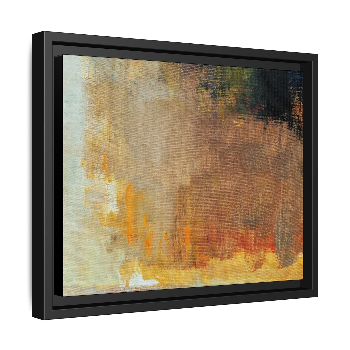Tableau Contemporain Alezan "Série Sign Collections" / Toile encadrée sur caisse américaine