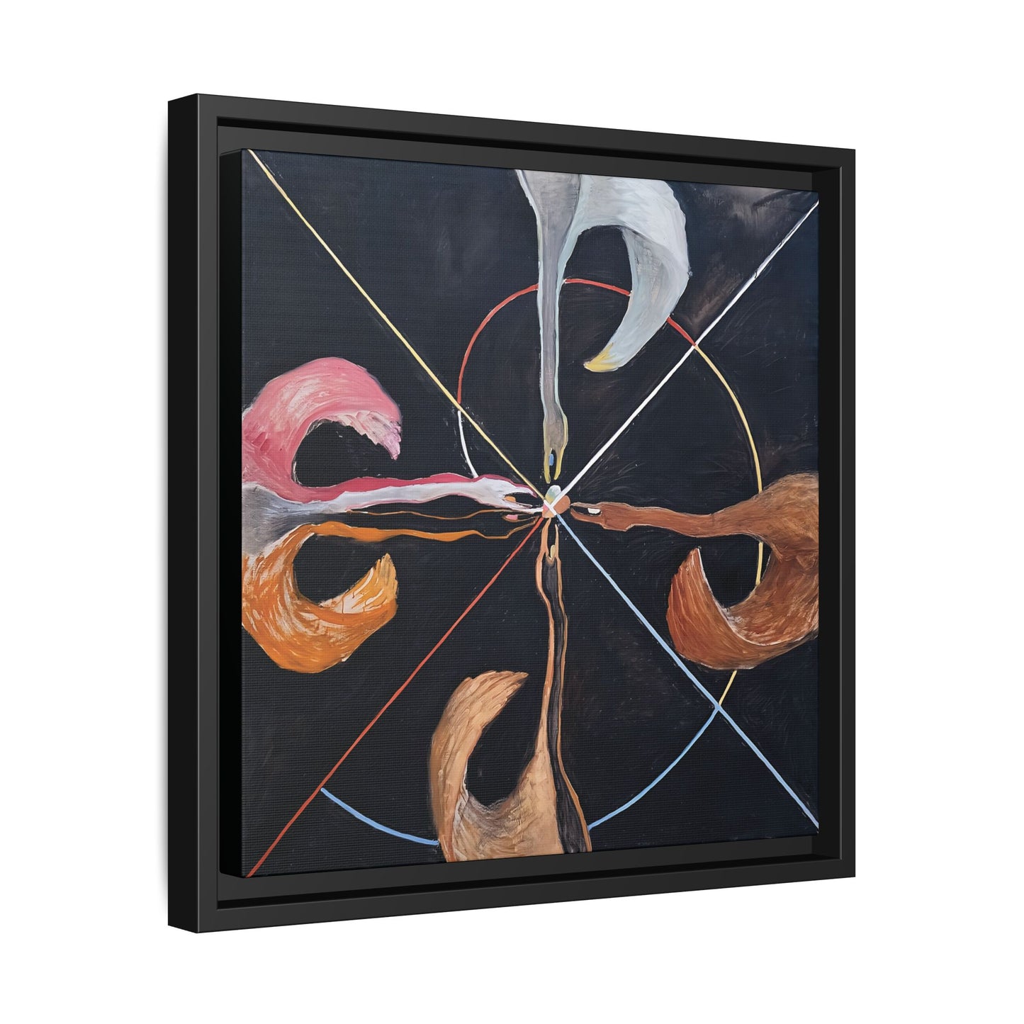 Group IX SUW, The Swan No. 7 (1915) by Hilma af Klint   / Toile encadrée sur caisse américaine