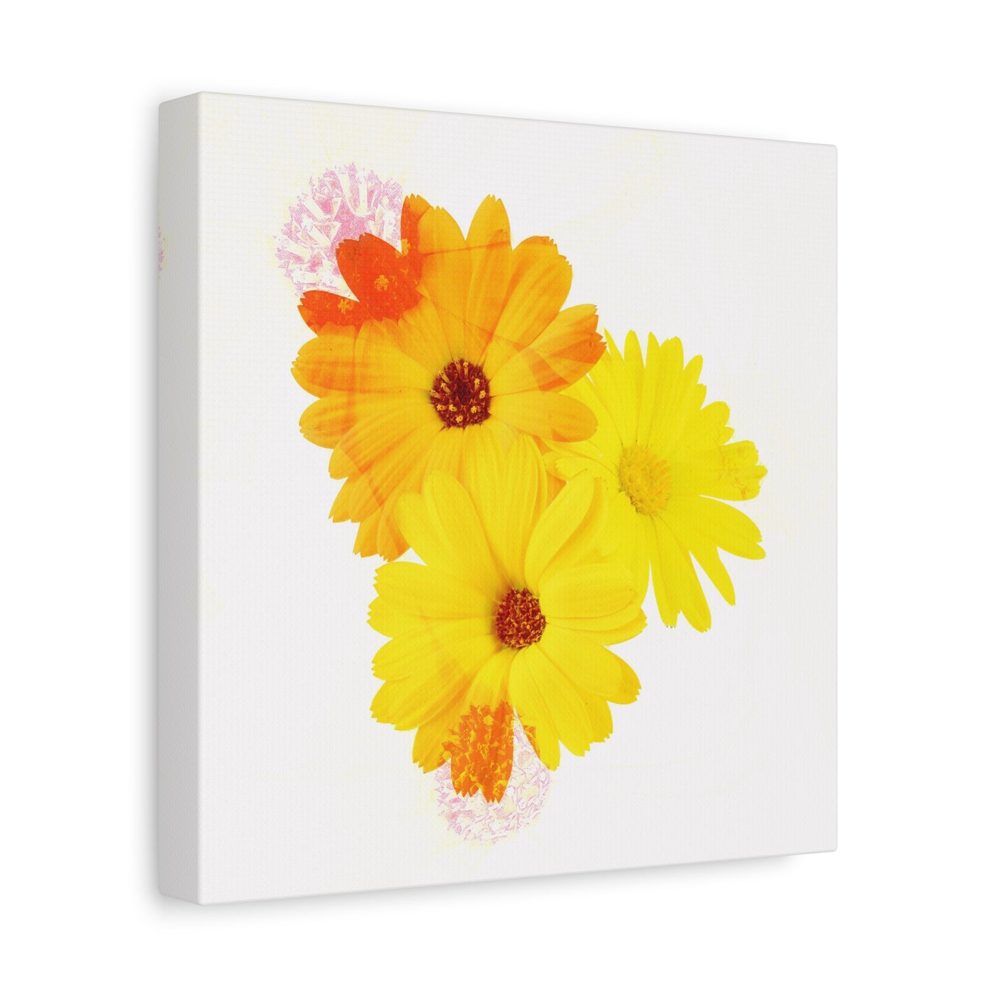 Collection Signature "FLORAL Numéro 16" sur Toile Fine Art sur Toile / Epaisseur 3,2cm - 1'25 po