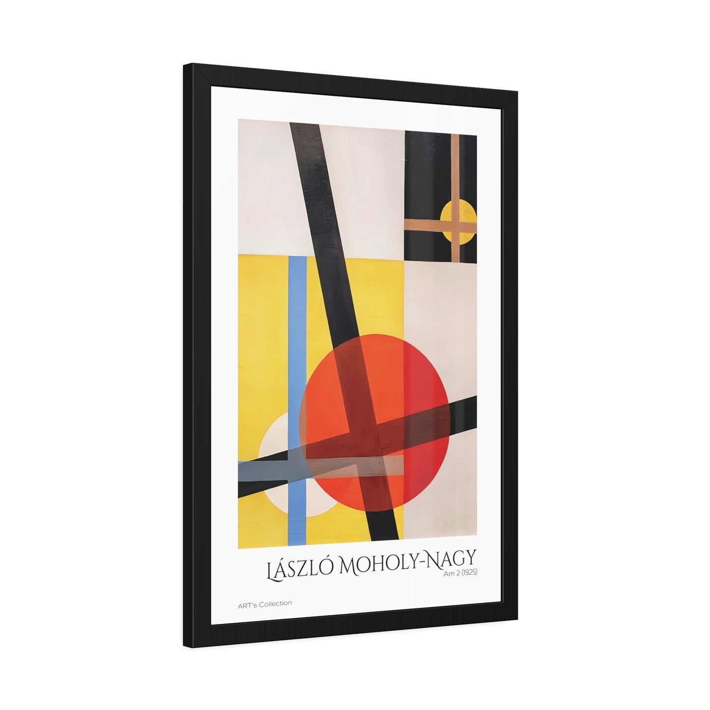 Am 2 (1925) by László Moholy-Nagy  / Affiche Encadrée série ART's Collection