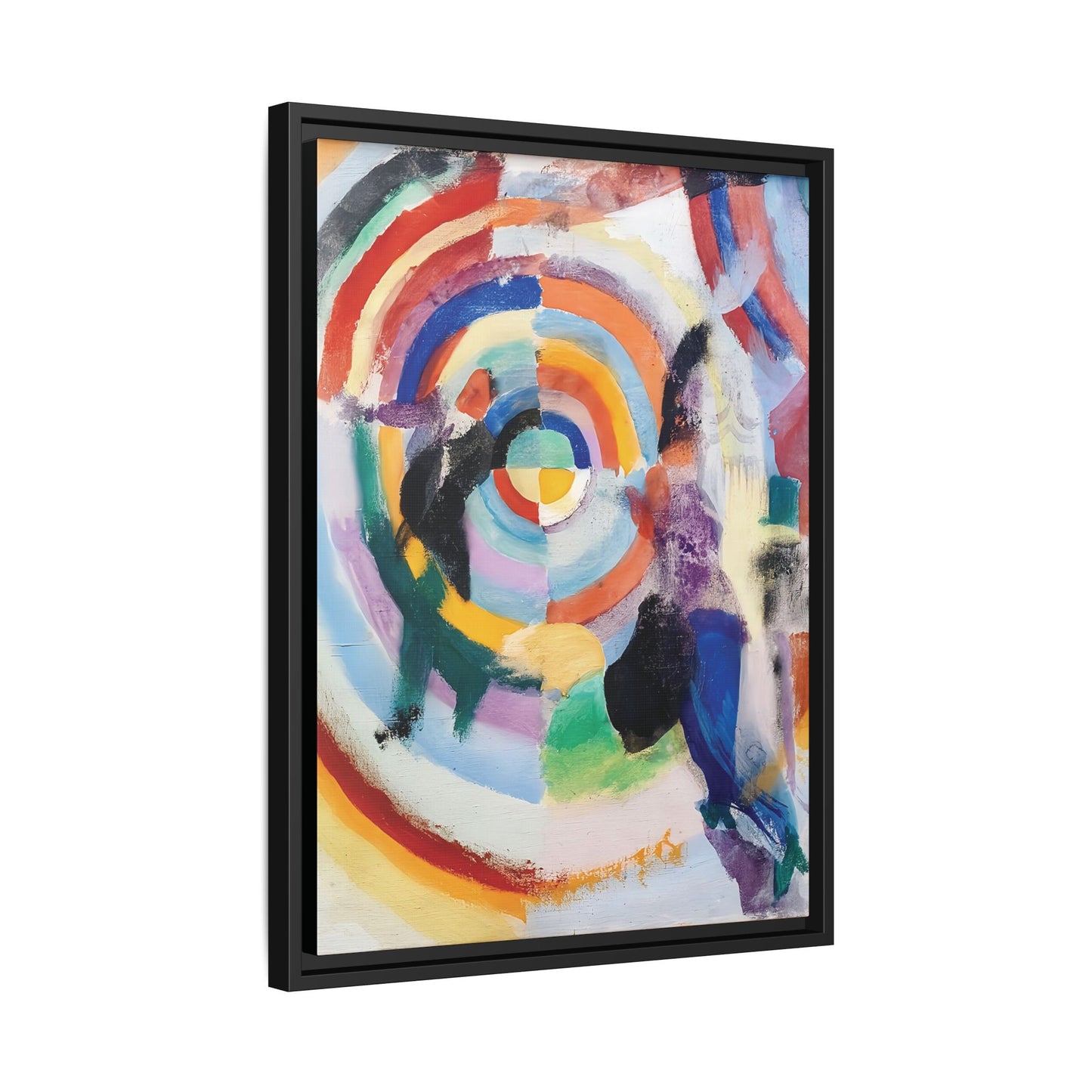 Crimes of Passion (1914)  by Robert Delaunay  / Toile encadrée sur caisse américaine