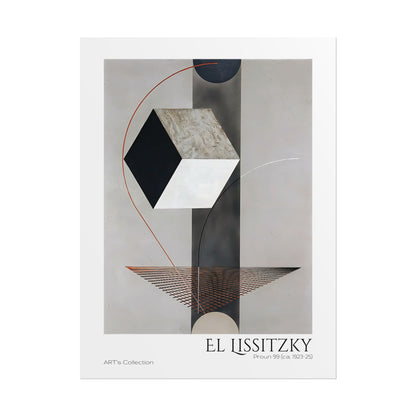 Proun 99 (ca. 1923-1925) by El Lissitzky / Affiche imprimée - Série ART's Collection