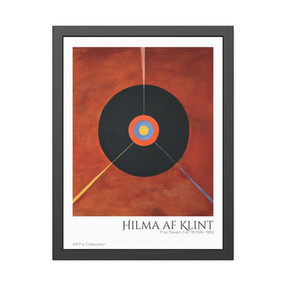 The Swan, No. 18 (1914 -1915) by Hilma af Klint  / Affiche Encadrée série ART's Collection