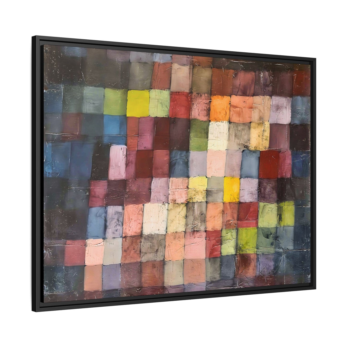 Ancient Sound (1925) by Paul Klee  / Toile encadrée sur caisse américaine