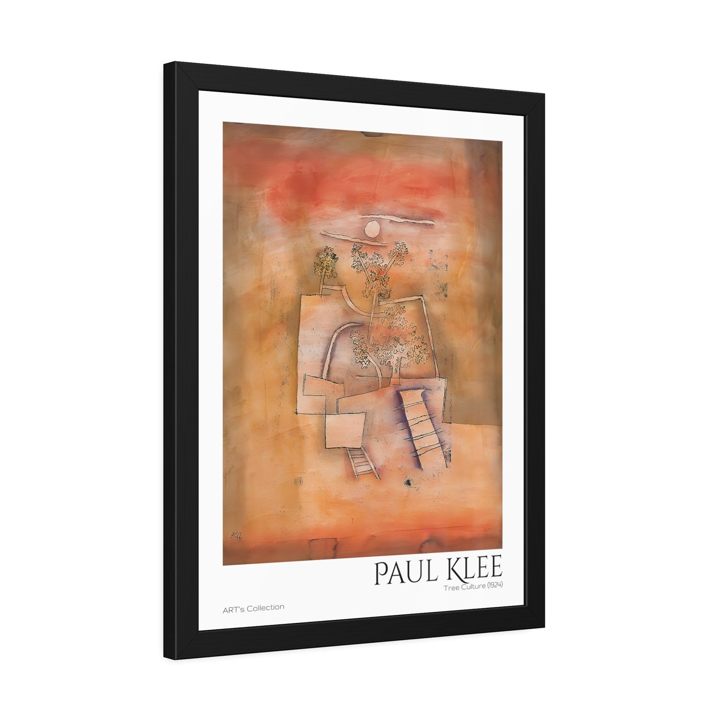 Tree Culture (1924) by Paul Klee / Affiche Encadrée série ART's Collection