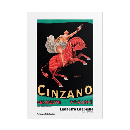 Cinzano Vermouth Torino (1910) by Leonetto Cappiello / Affiche imprimée - Série Vintage Ads Collection