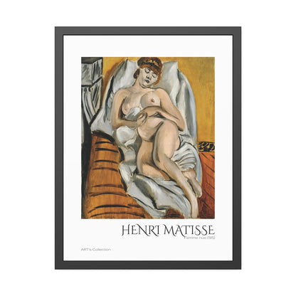 Femme nue (1915) by Henri Matisse  / Affiche Encadrée série ART's Collection