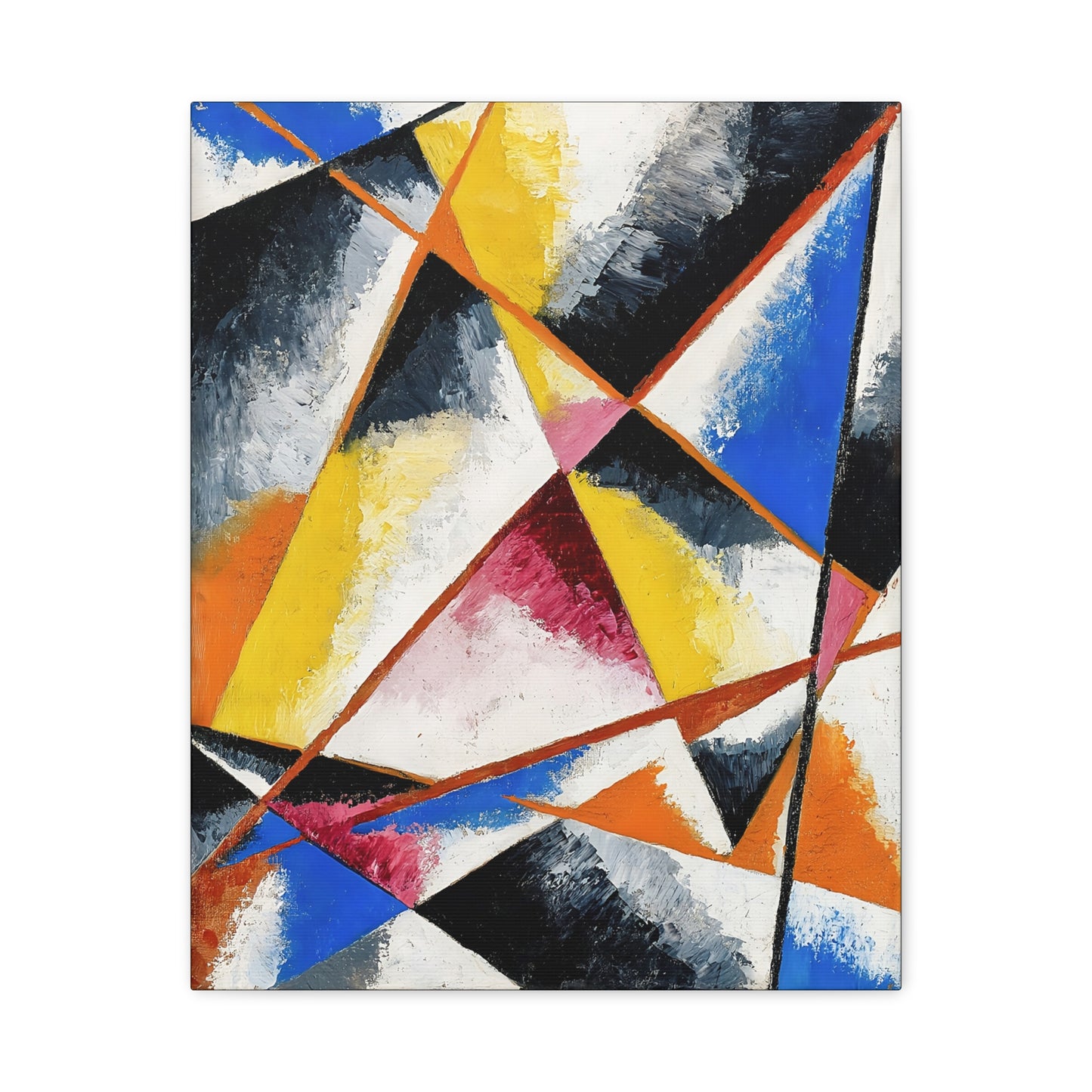 Untitled Compositions (circa 1916) by Lyubov Popova  / Reproduction Fine Art sur Toile /  Epaisseur 3.2 cm - 1.25 inch