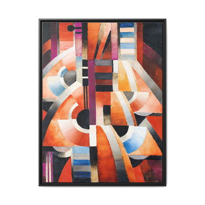 Balalaika (Ca. 1916) by Thorvald Hellesen  / Toile encadrée sur caisse américaine