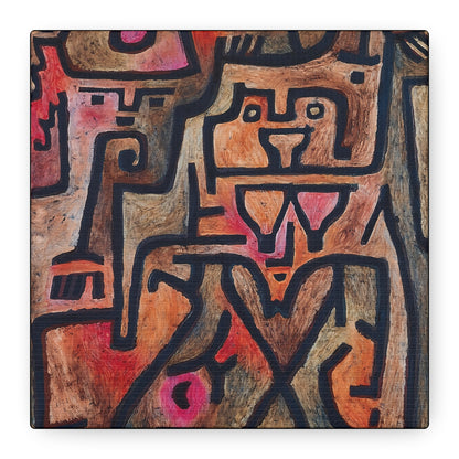 Forest Witches (1938) by Paul Klee / Reproduction Fine Art sur Toile / Epaisseur 3,2cm - 1'25 po