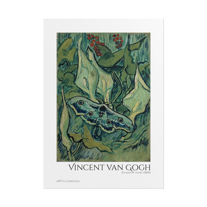 Emperor moth (1889) by Vincent van Gogh / Affiche imprimée - Série ART's Collection