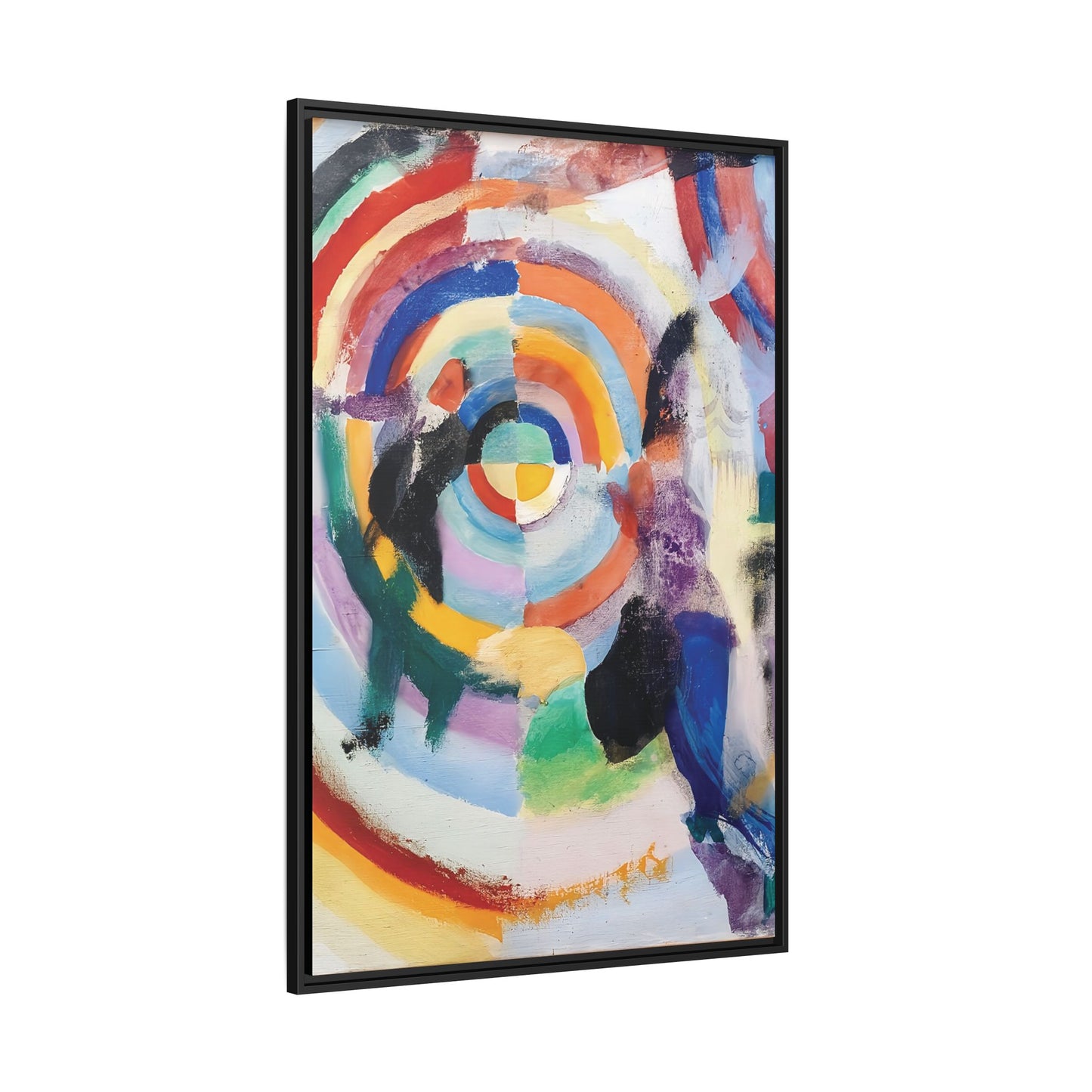 Crimes of Passion (1914)  by Robert Delaunay  / Toile encadrée sur caisse américaine