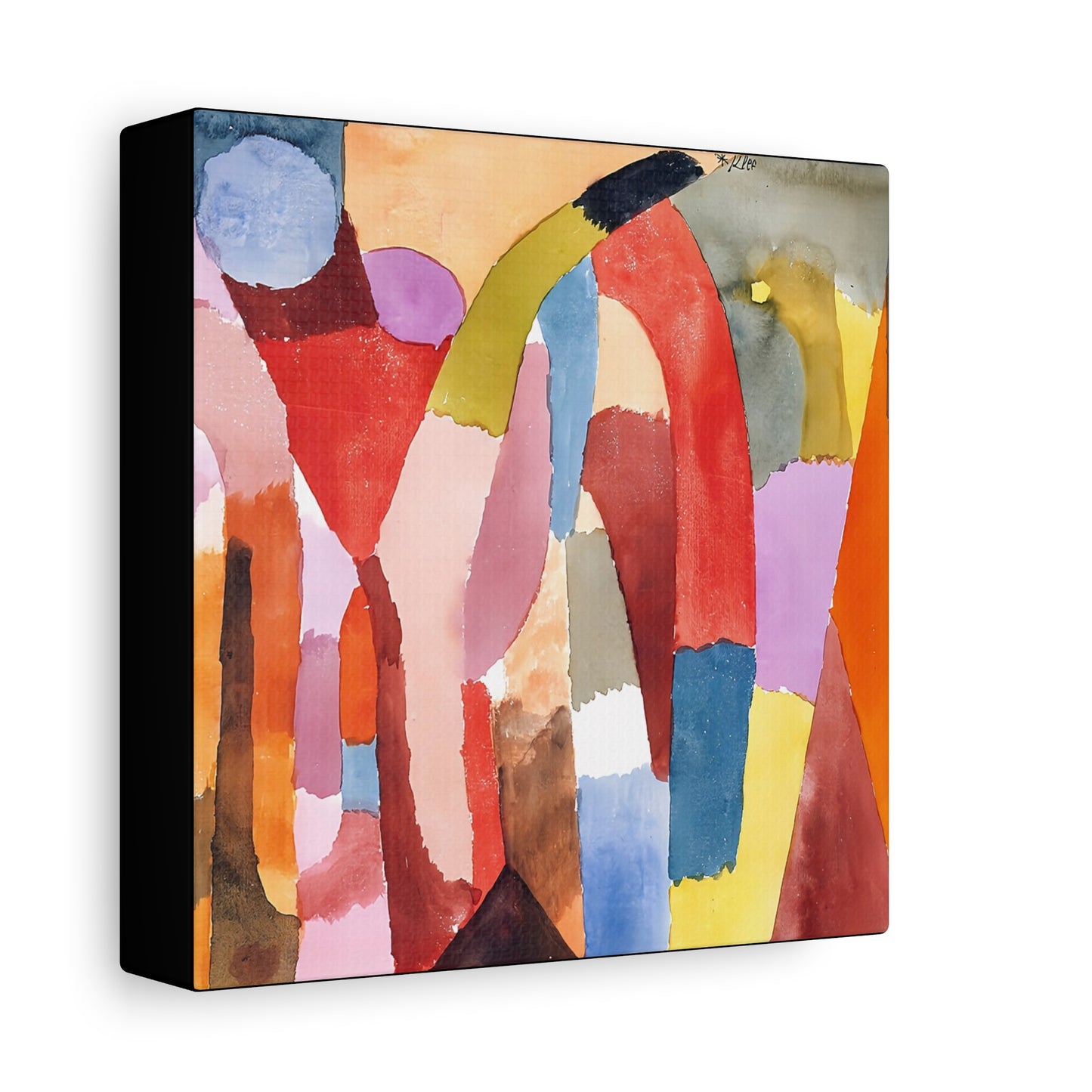 Movement of Vaulted Chambers (1915) by Paul Klee   / Reproduction Fine Art sur Toile / Epaisseur 3,2cm - 1'25 po