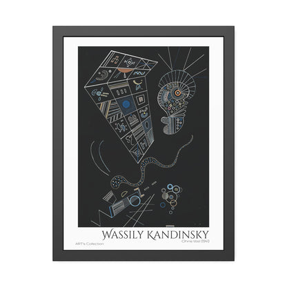 Ohne titel (1941) by Wassily Kandinsky / Affiche Encadrée série ART's Collection
