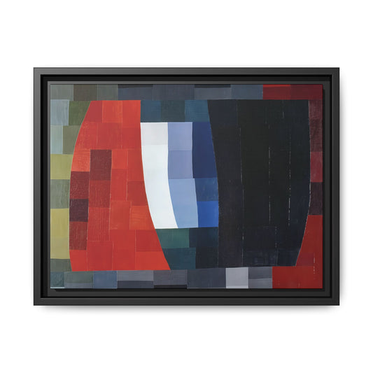 My Sky is Red (1933)  by Otto Freundlich / Toile encadrée sur caisse américaine