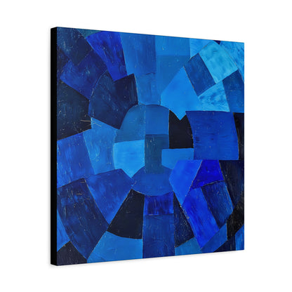 Komposition in Blau (1931) by Otto Freundlich  / Reproduction Fine Art sur Toile / Epaisseur 3,2cm - 1'25 po