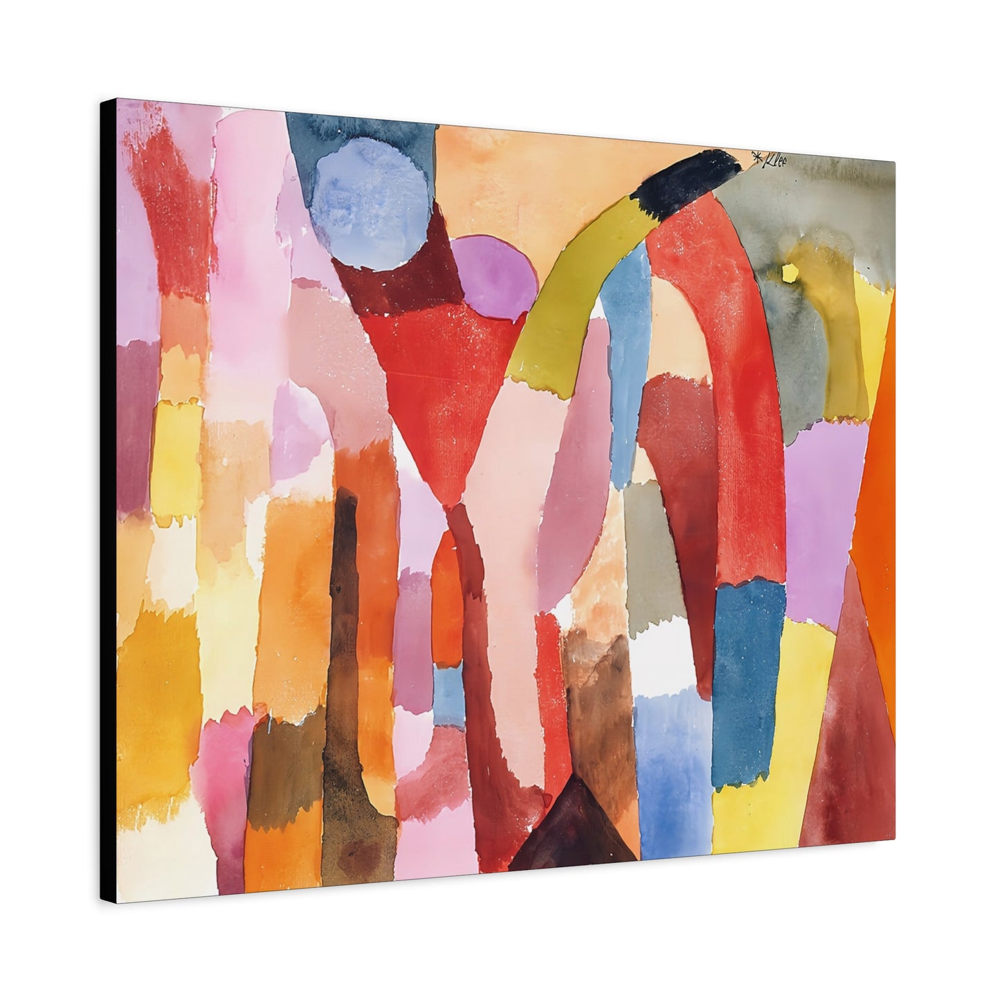 Movement of Vaulted Chambers (1915) by Paul Klee   / Reproduction Fine Art sur Toile / Epaisseur 3,2cm - 1'25 po