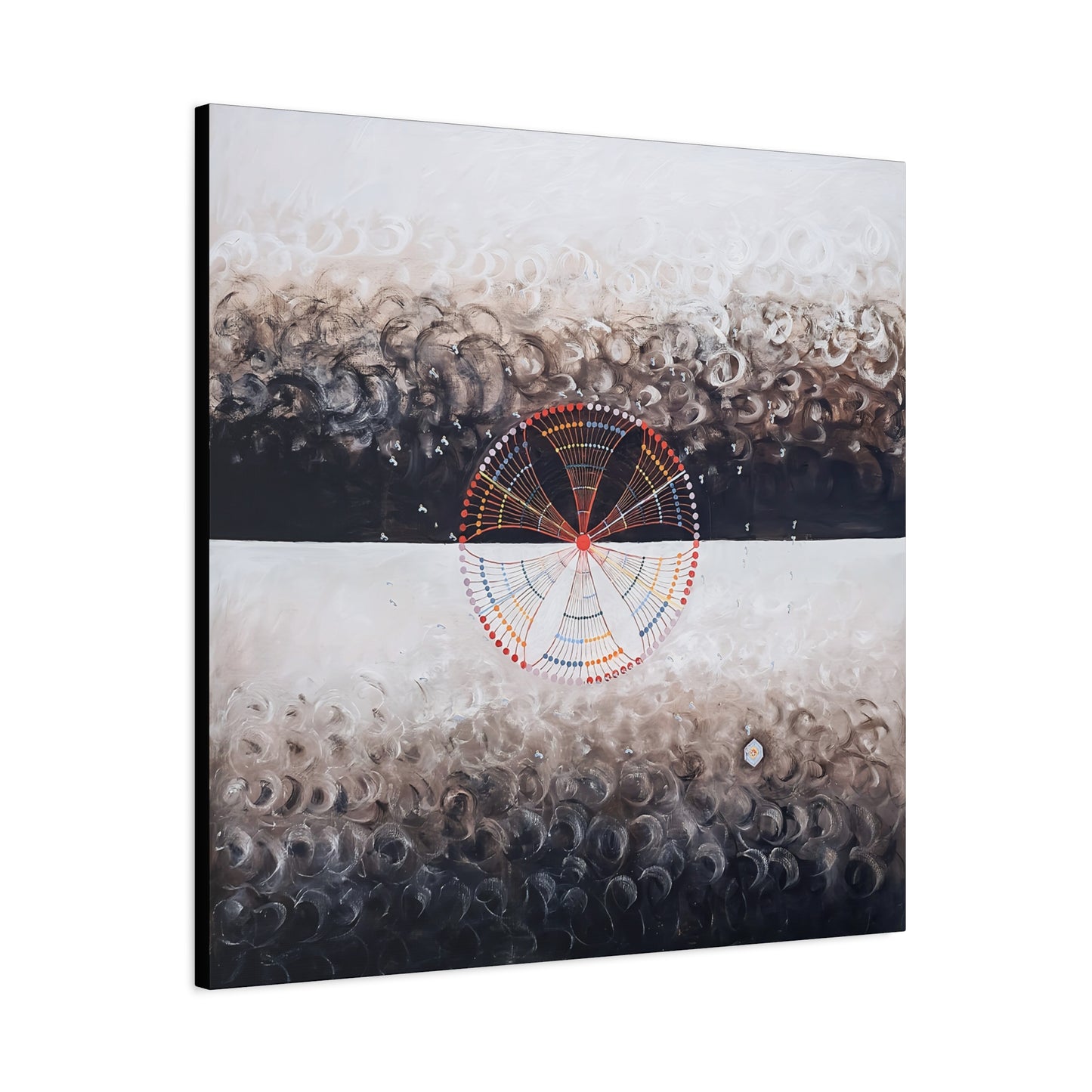The Swan, No. 10, Group IX-SUW (1915) by  Hilma af Klint / Reproduction Fine Art sur Toile / Large Epaisseur 3.2 cm - 1.25 inch