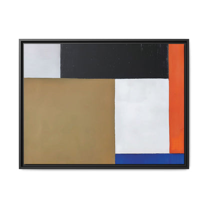 Composition (1923-1924) by Theo van Doesburg  / Toile encadrée sur caisse américaine