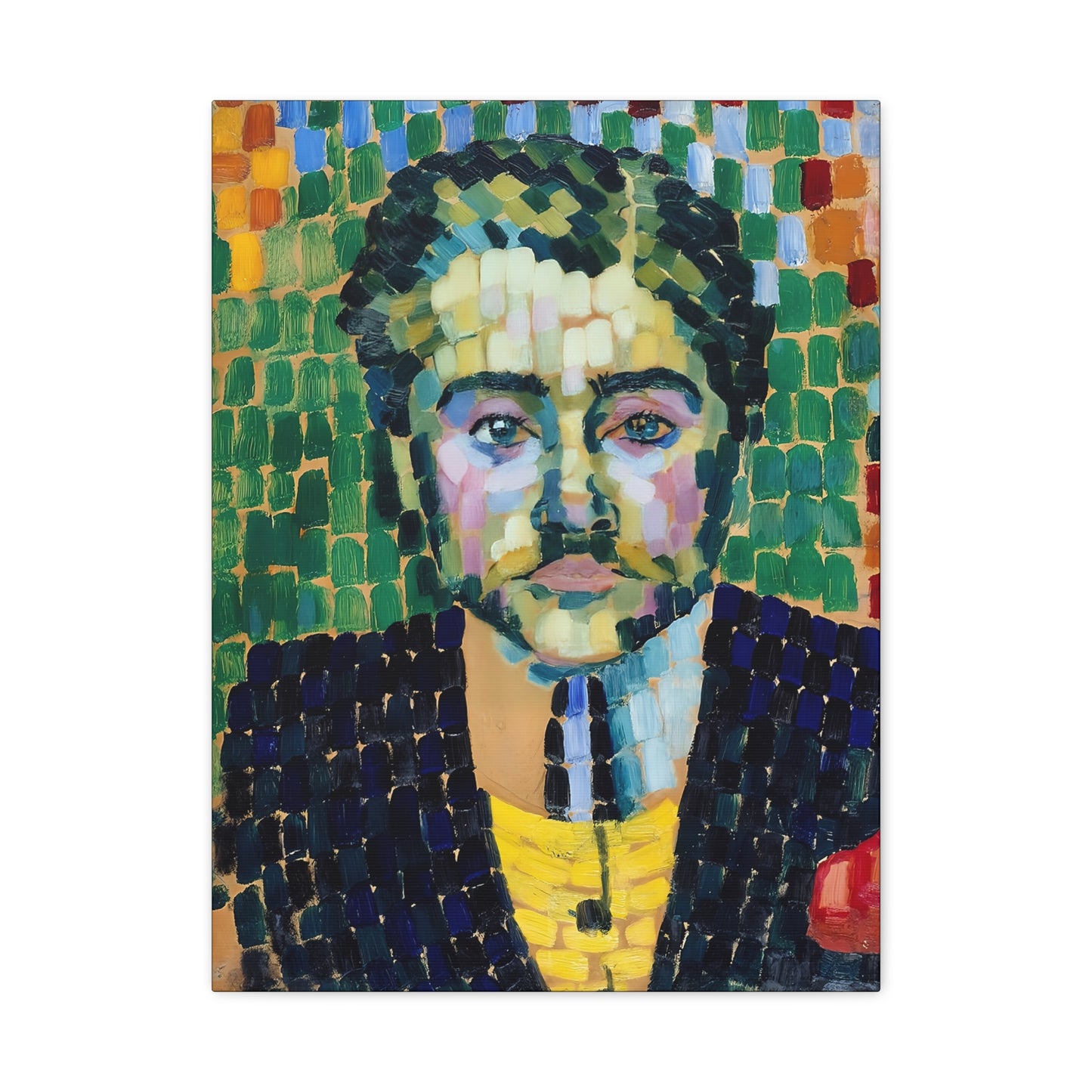 Jean Metzinger (1906) by Robert Delaunay / Reproduction Fine Art sur Toile / Epaisseur 3,2cm - 1'25 po